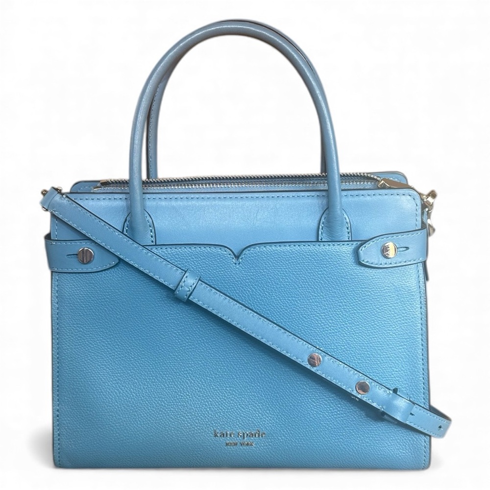 EUC kate spade new york Pebbled Leather Classic Medium Satchel